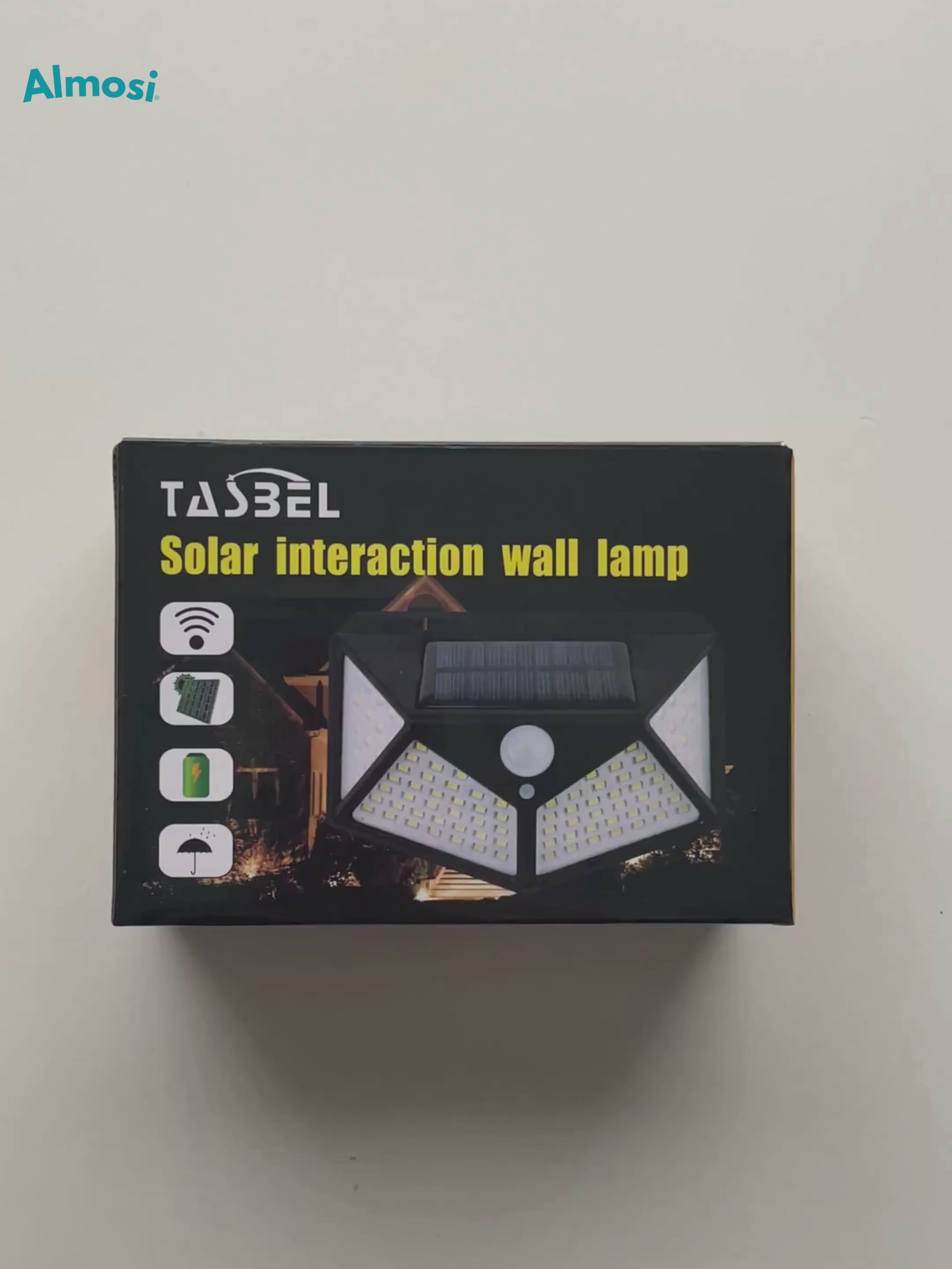 Luz solar de pared